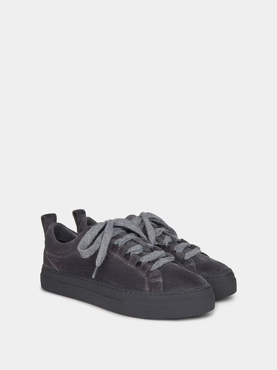 Suede sneakers