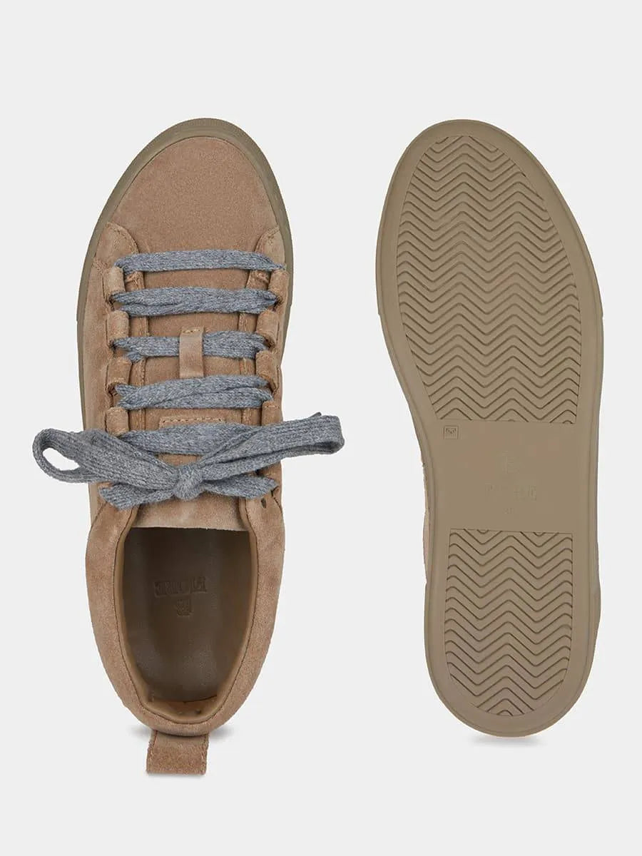 Suede sneakers