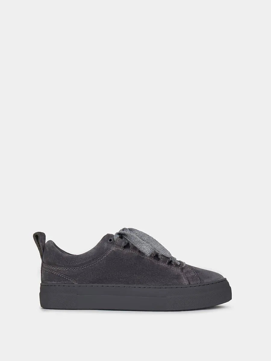 Suede sneakers