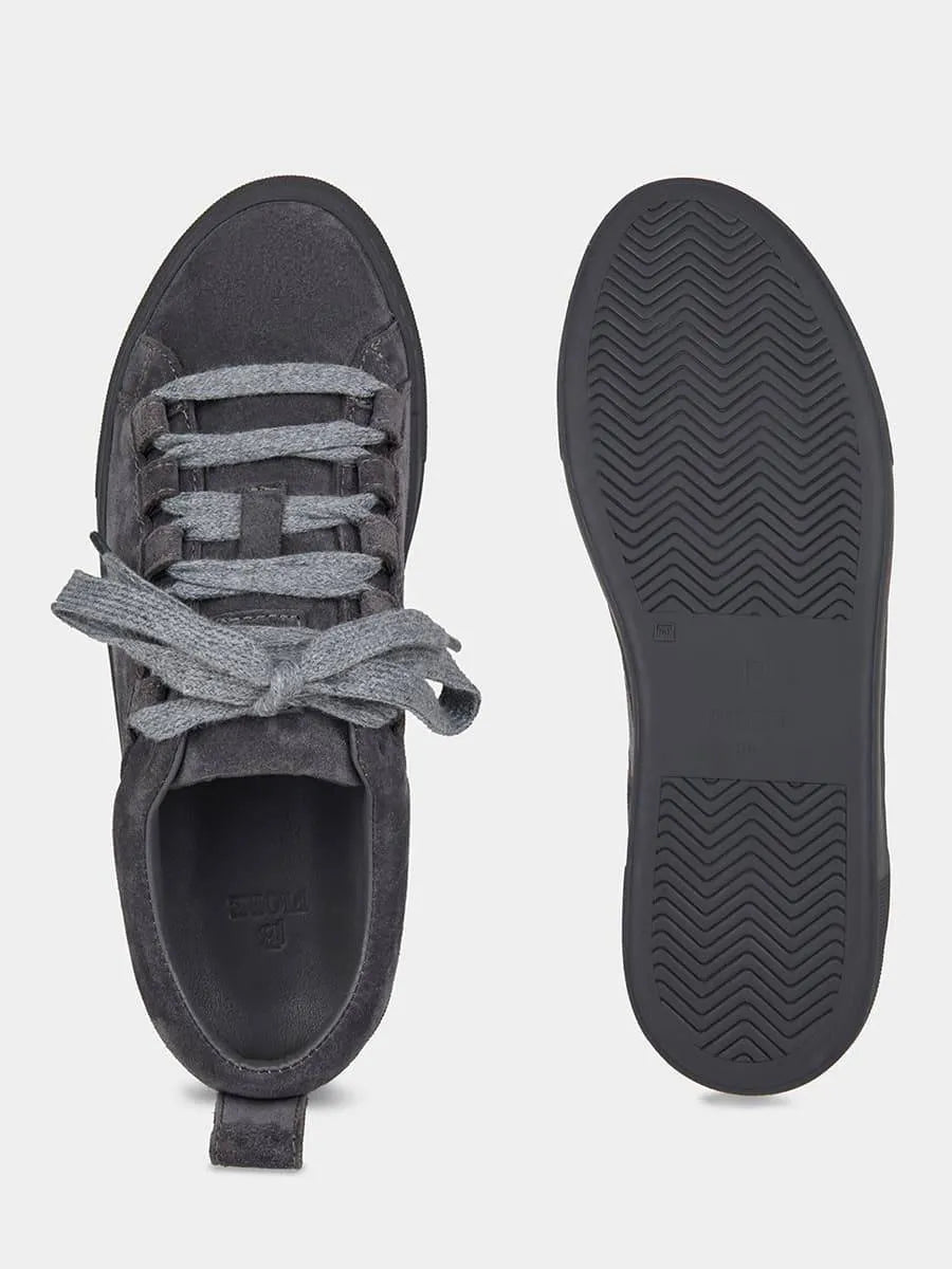 Suede sneakers