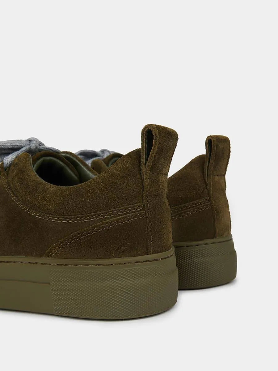 Suede sneakers